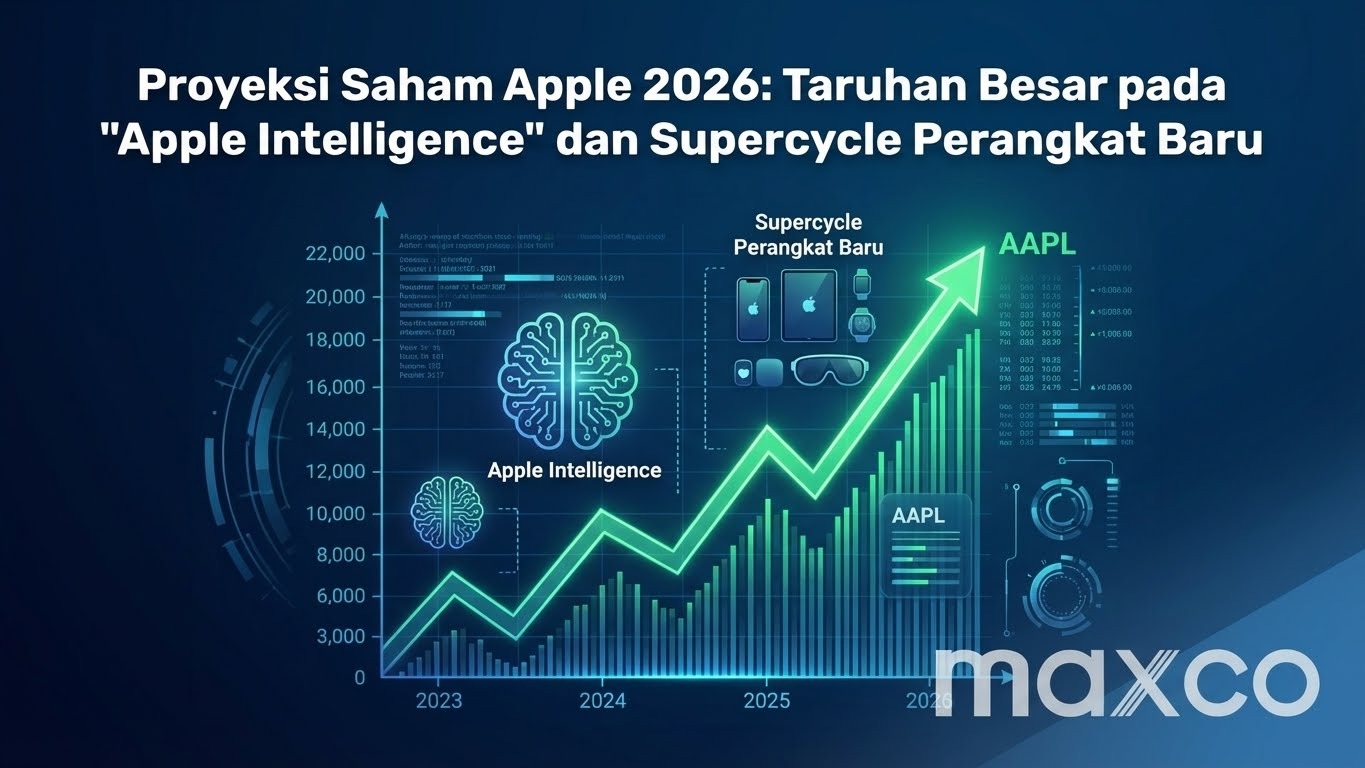 Proyeksi Saham Apple 2026: Taruhan Besar pada Apple Intelligence dan Supercycle Perangkat Baru