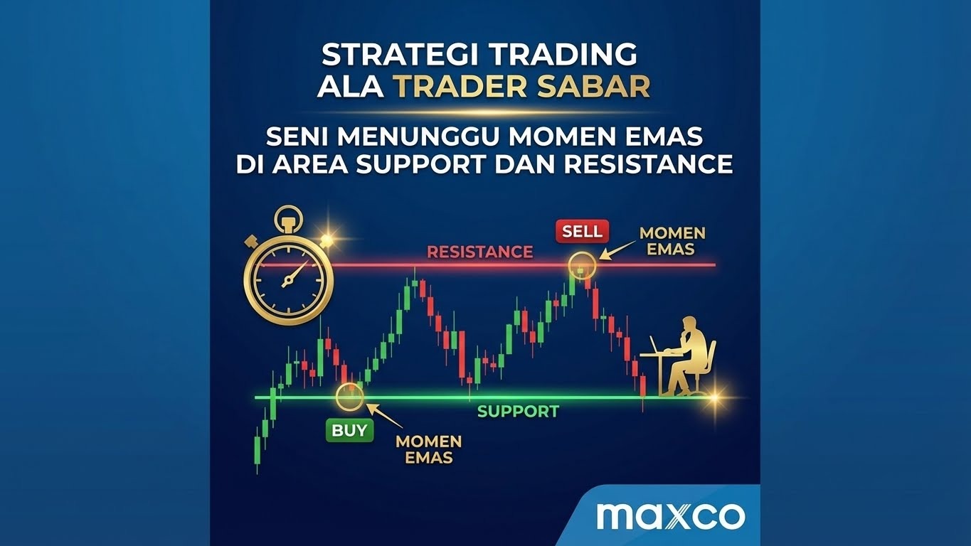Strategi Trading Ala Trader Sabar: Seni Menunggu Momen Emas di Area Support dan Resistance