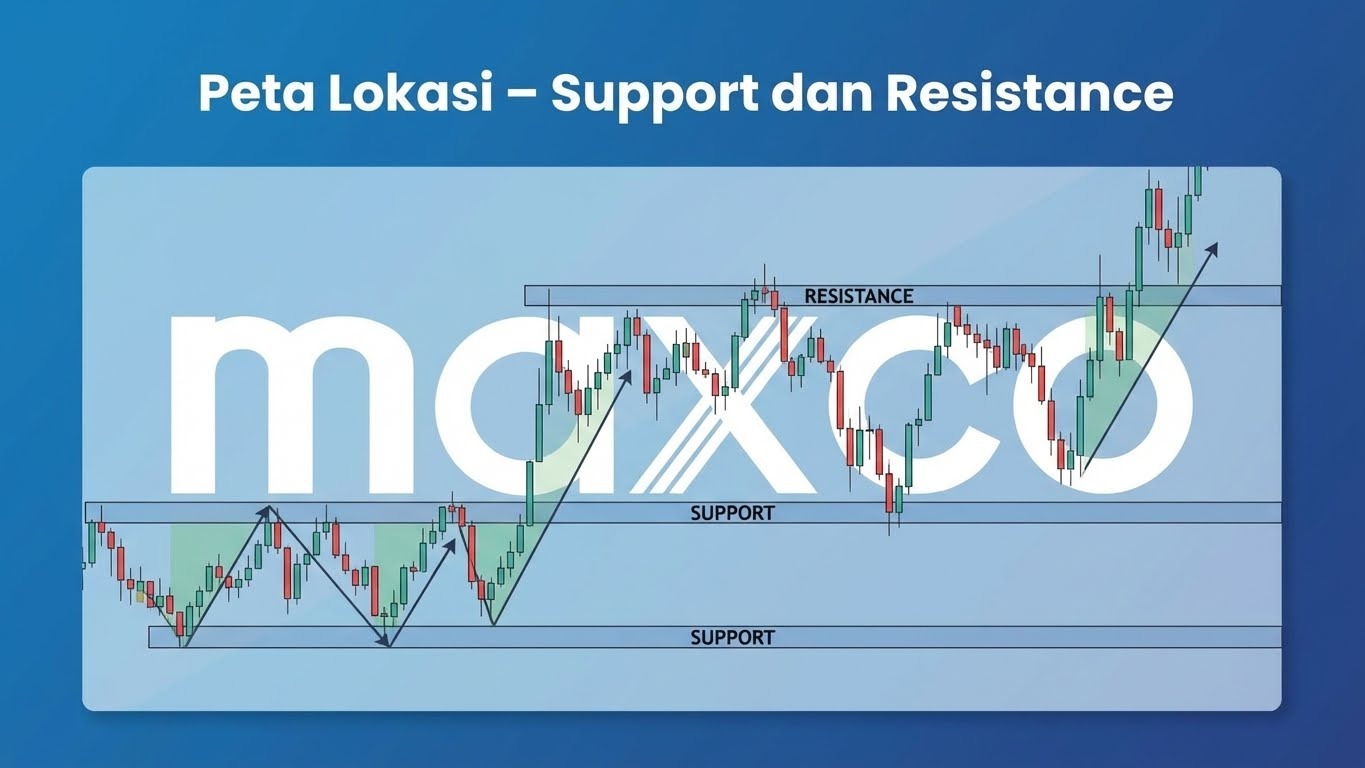 Peta Lokasi Support dan Resistance