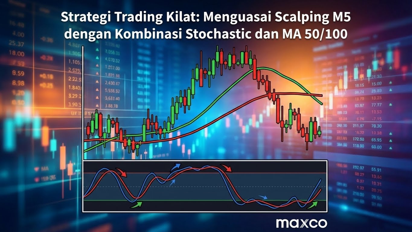 Strategi Trading Kilat: Menguasai Scalping M5 dengan Kombinasi Stochastic dan MA 50/100