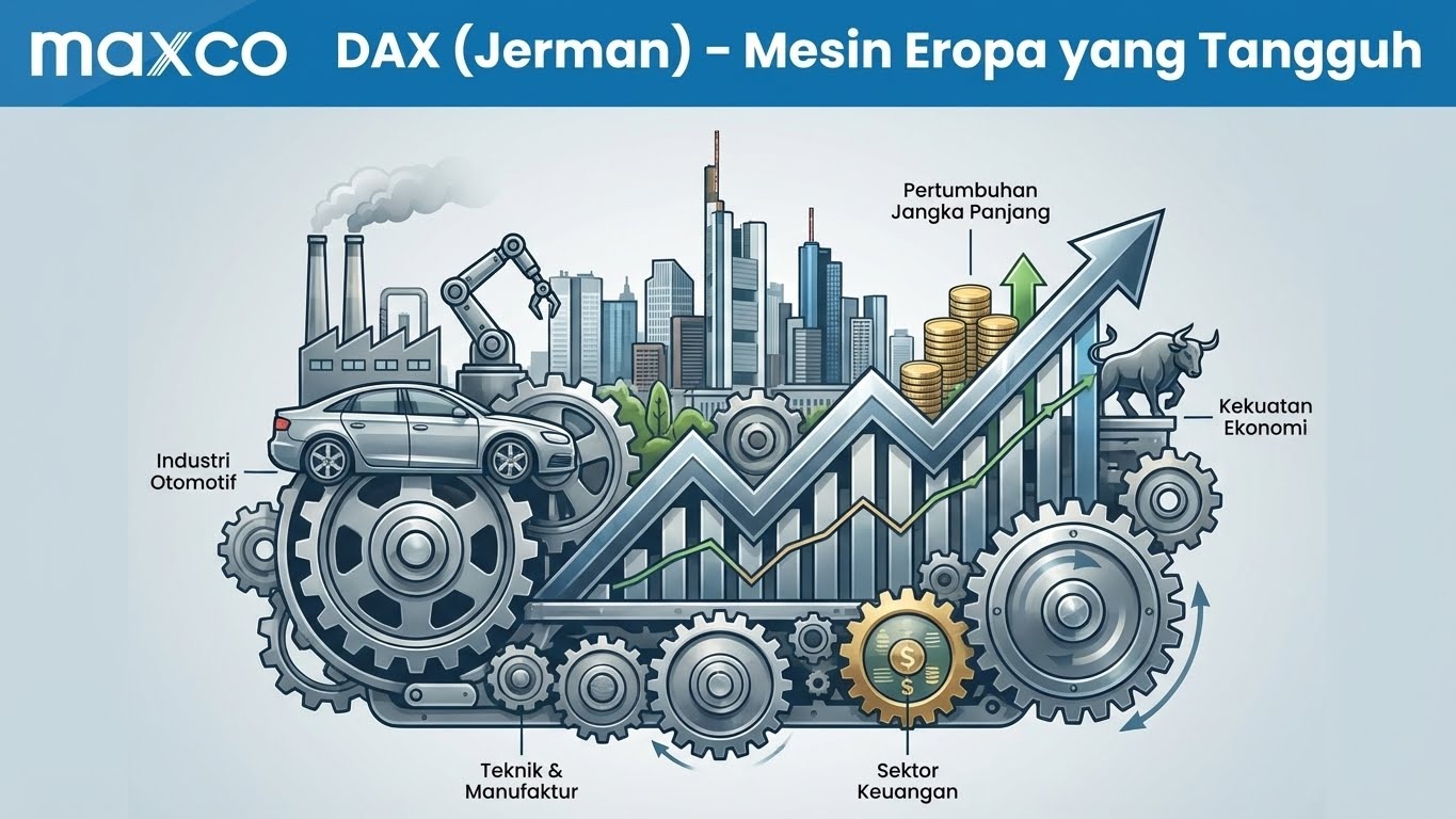 DAX (Jerman) – Mesin Eropa yang Tangguh