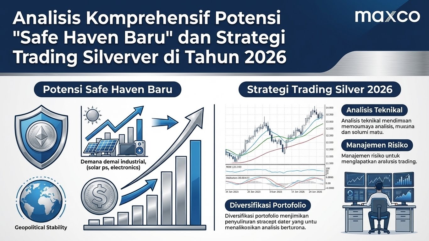 Analisis Komprehensif Potensi 'Safe Haven Baru' dan Strategi Trading Silver di Tahun 2026
