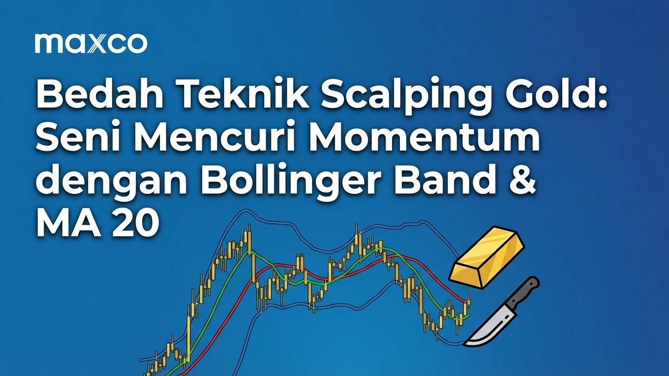 Bedah Teknik Scalping Gold: Seni Mencuri Momentum dengan Bollinger Band & MA 20