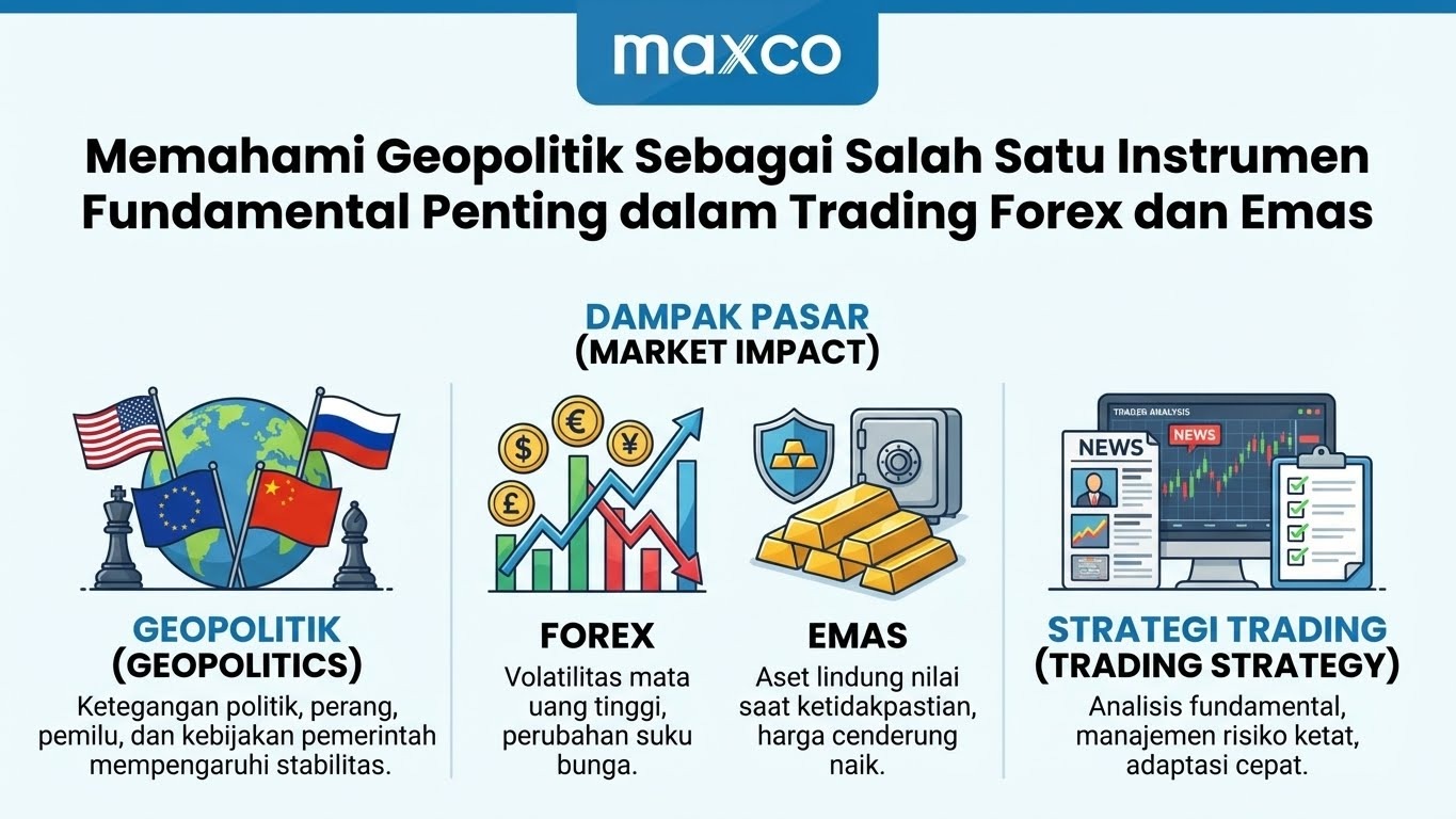 Memahami Geopolitik Sebagai Salah Satu Instrumen Fundamental Penting dalam Trading Forex dan Emas