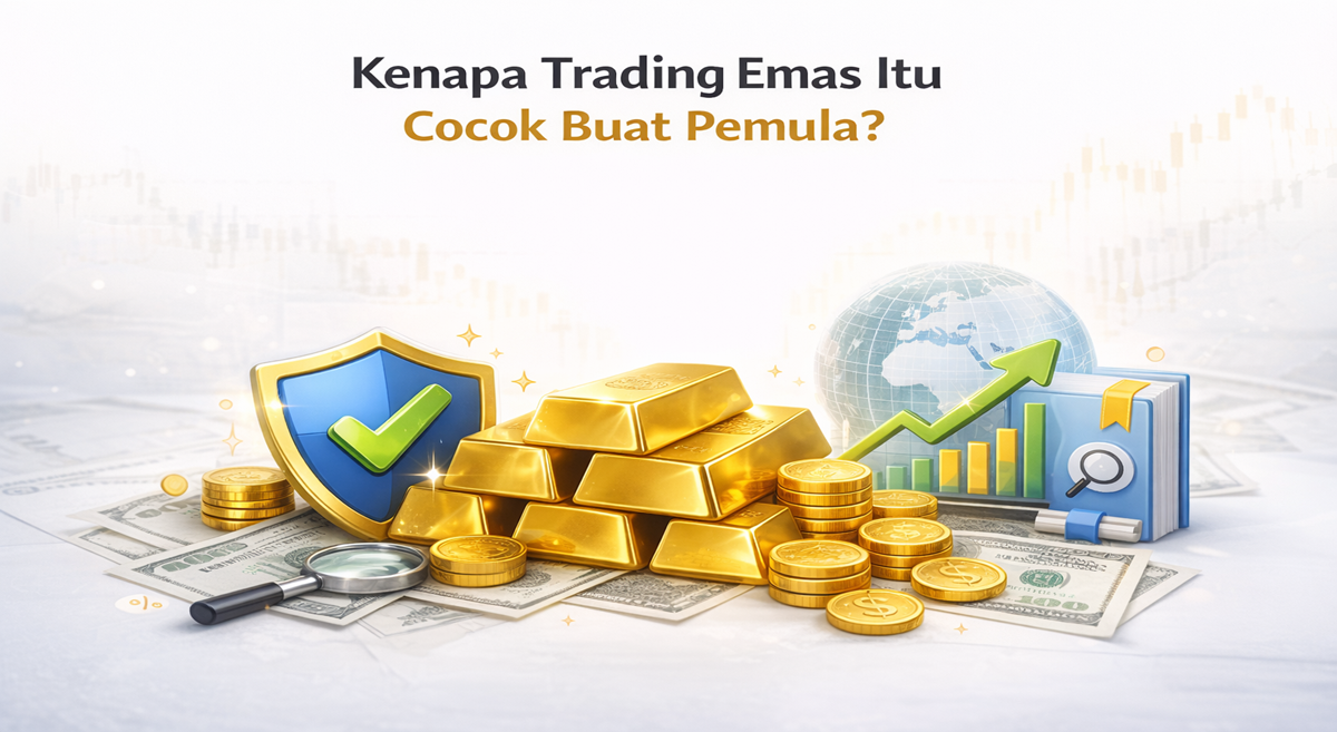 Kenapa Trading Emas Modal Kecil Itu Cocok Buat Pemula?