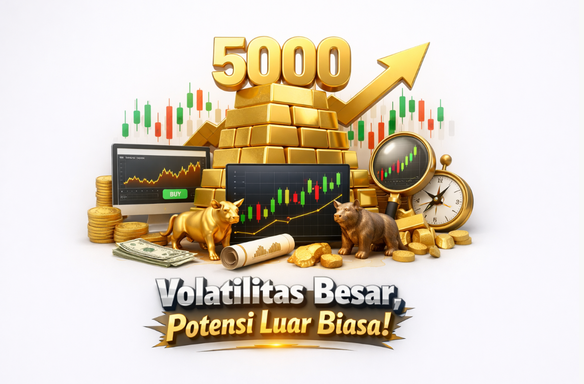 Trading Emas Terus Cetak Rekor: Di Balik Volatilitas Besar, Ada Potensi Yang Luar Biasa!