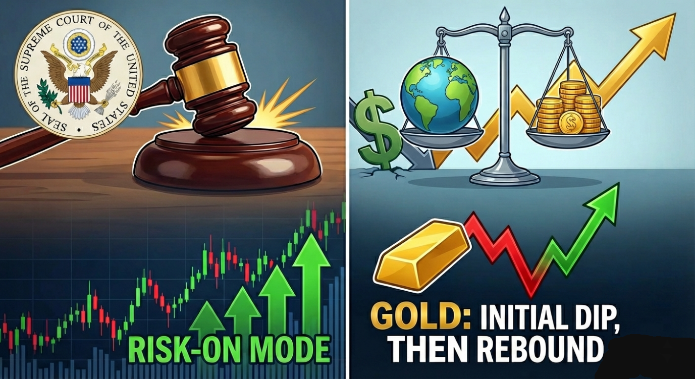 Drama Tarif Berakhir di Mahkamah Agung: Apa Dampaknya bagi Dolar dan Emas