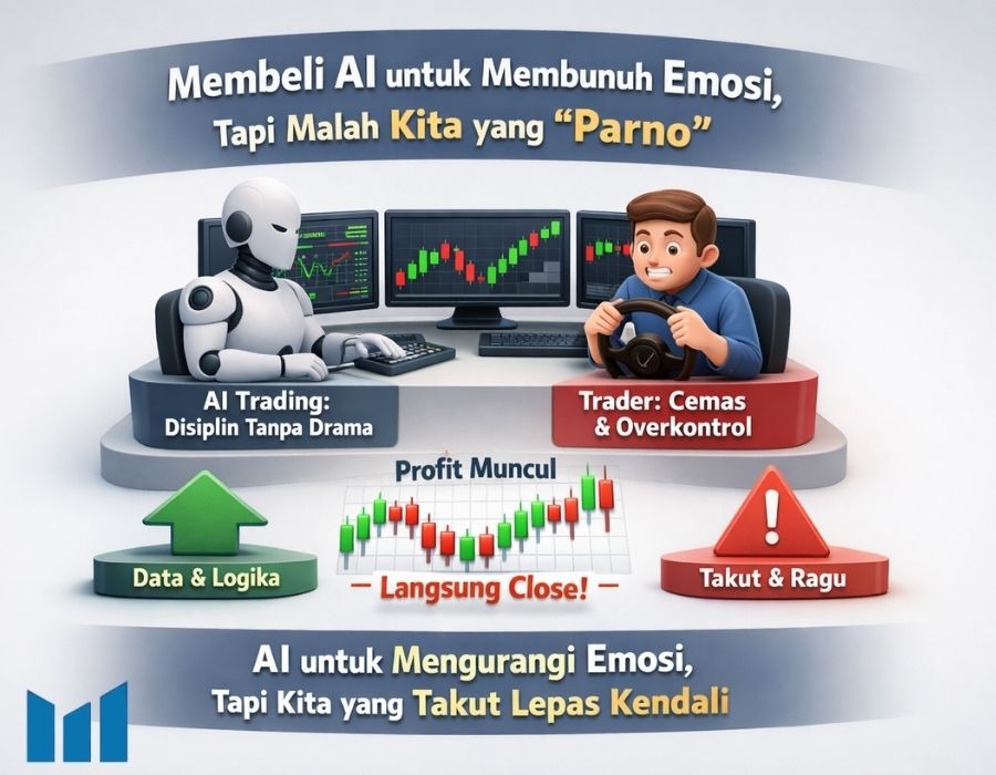 Lawan Ego Sendiri vs Ai Trading Forex: Kenapa Kita Suka Gatel Pengen Intervensi Pas Lagi Profit?