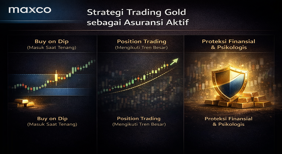 Strategi Trading Gold sebagai Asuransi Aktif