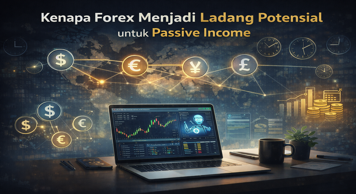 Kenapa Belajar Trading Forex Menjadi Ladang Potensial untuk Passive Income