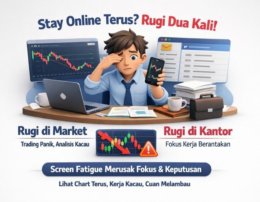 Strategi 'Mantengin' Jam Trading Forex Buat Kamu yang Masih Budak Korporat