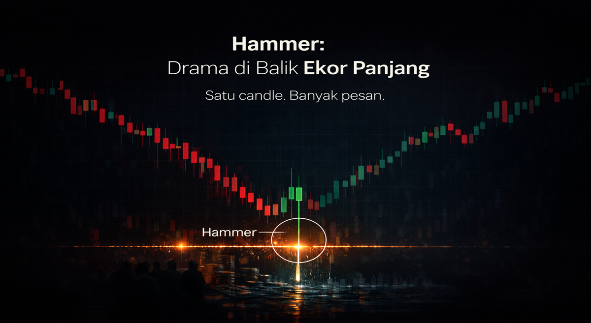 Hammer Candlestick: Drama di Balik Ekor Panjang
