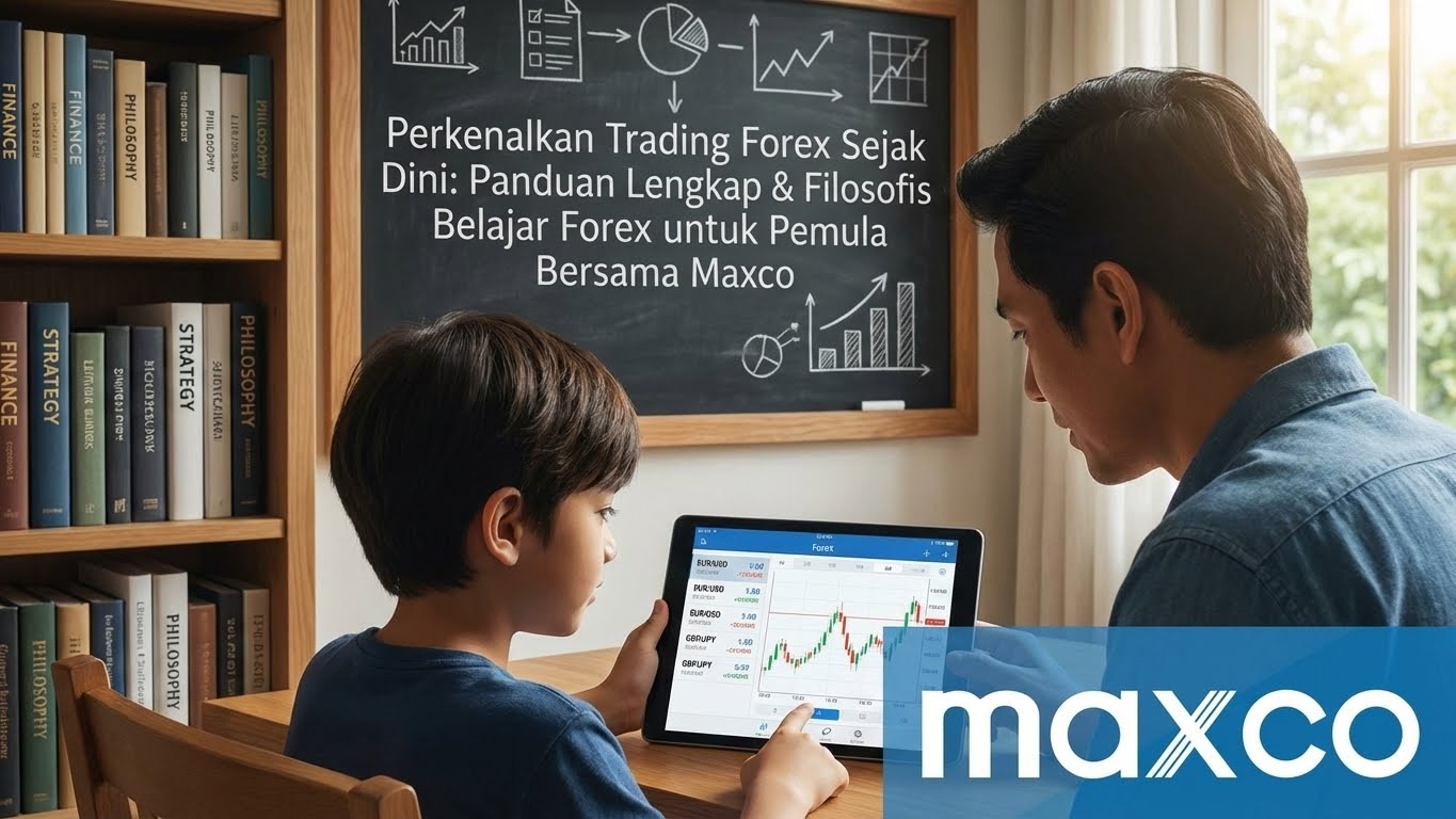 Kenalkan Trading Forex Sejak Dini: Panduan Lengkap & Filosofis Cara Belajar Forex Pemula untuk Anak Anda Bersama Maxco