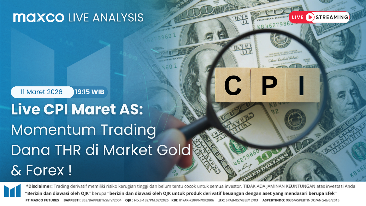 Strategi Memaksimalkan Dana THR di Market Gold & Forex Pasca Rilis Data CPI AS