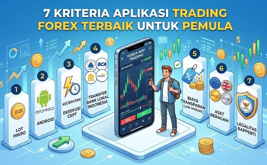 7 Kriteria Aplikasi Trading Forex Terbaik Untuk Pemula