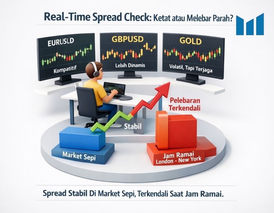 Spill Broker Forex Terpercaya: Cek Spread & Komisi di Maxco, Murah atau Malah Ada Jebakan?