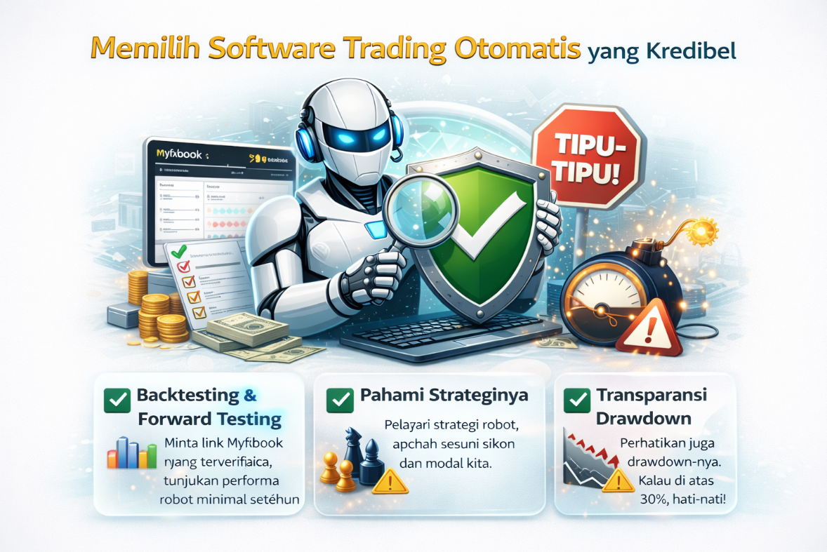 Ini checklist sederhana biar gak salah pilih robot tradiing forex:
