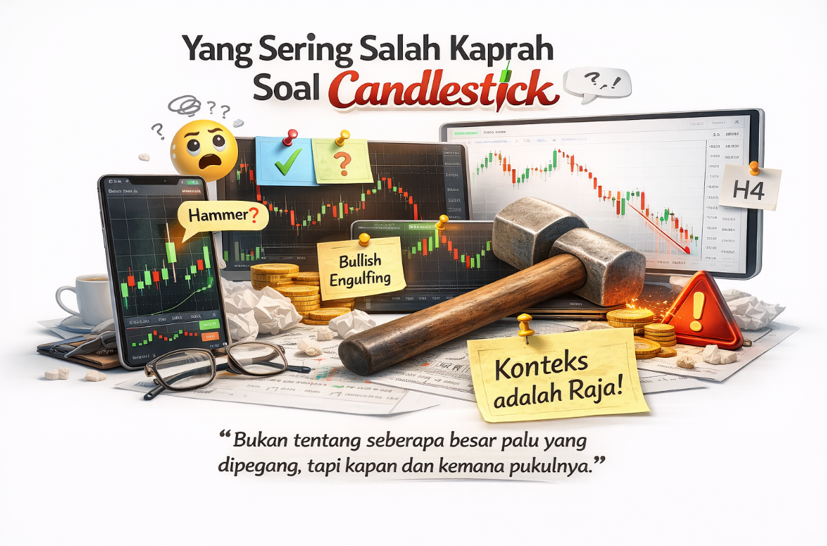 Yang Sering Salah Kaprah Soal Pola Candlestick