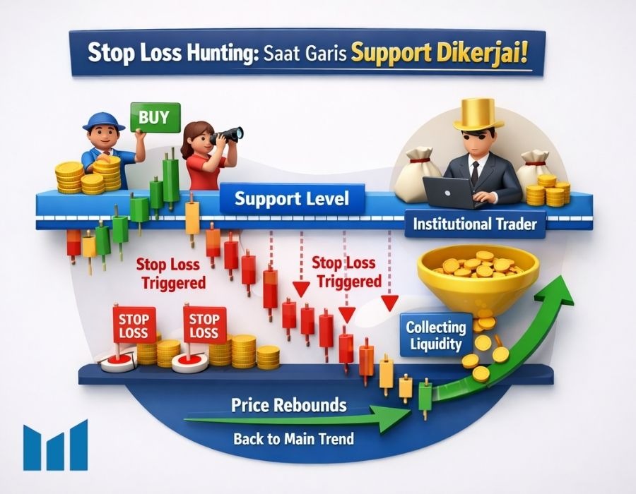 Jangan Asal Tarik Garis! Cara Analisa XAUUSD Pake Volume Profile Biar Gak Kena Jebakan Likuiditas