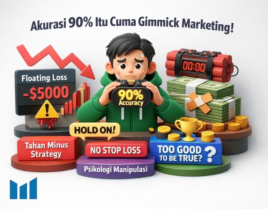 Akurasi 90% Tapi Kok Tetep Minus? Rahasia Kenapa Signal Forex Akurat Sering Kalah Sama Risk-Reward
