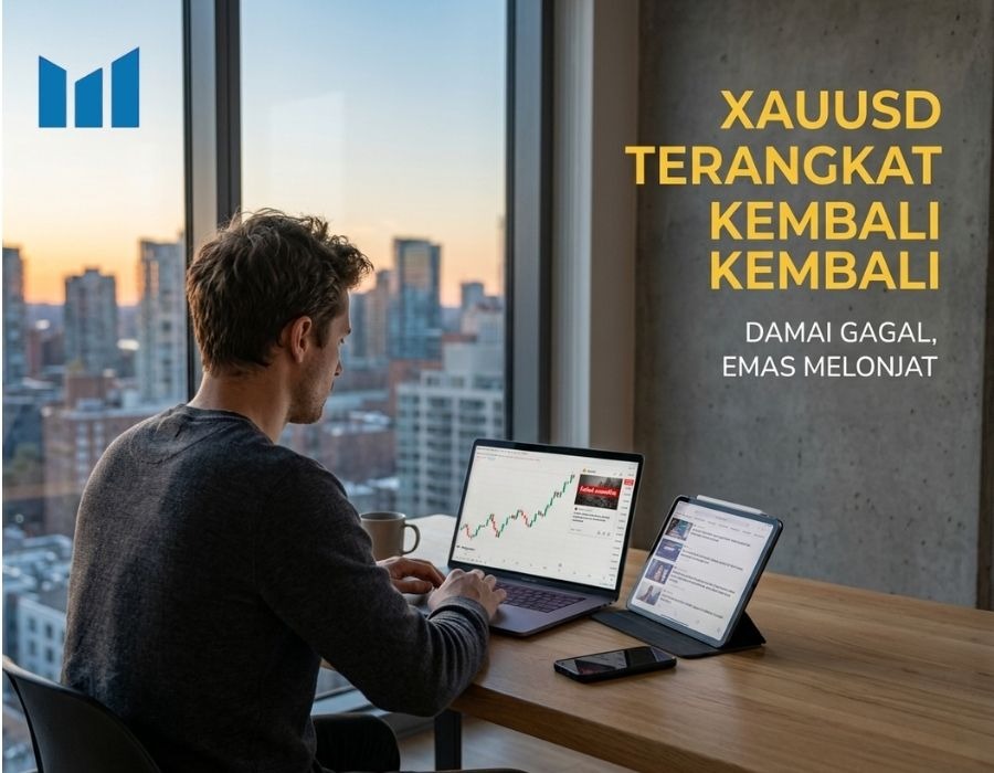 Forex XAUUSD 27 April 2026 Melambung Setelah Iran Abaikan Gencatan Senjata AS