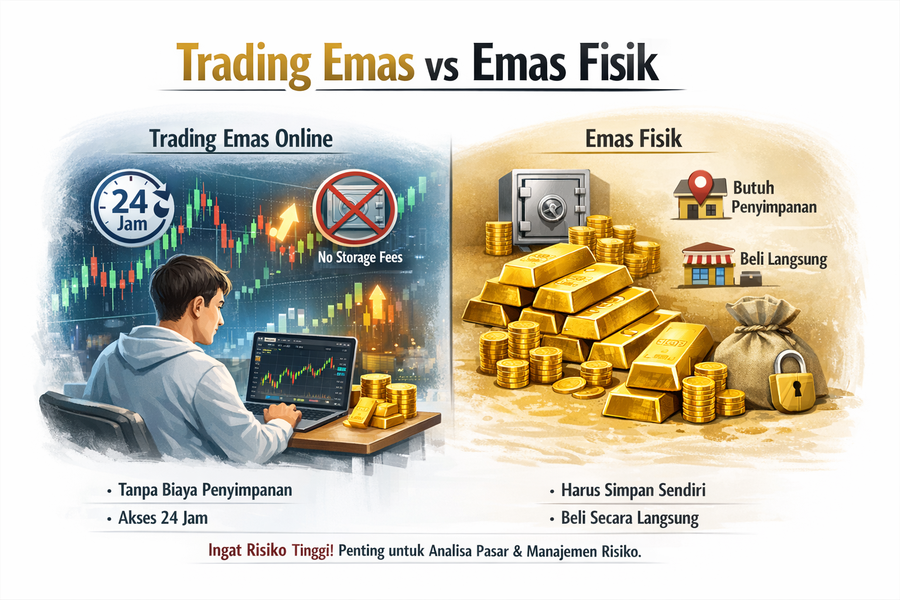 Mengapa Trading Emas Online Semakin Diminati?