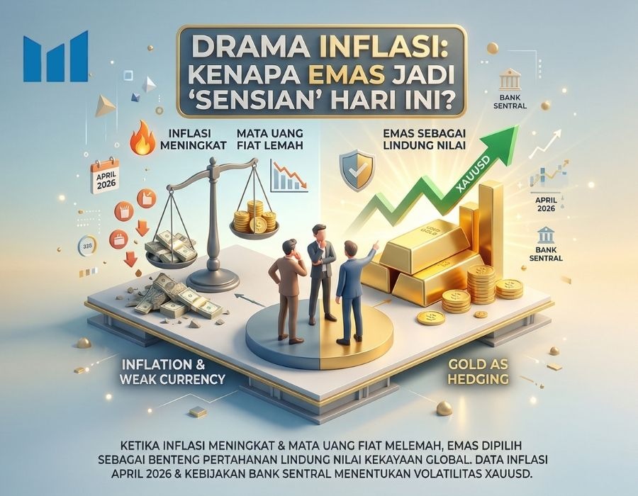 XAUUSD Hari Ini Naik atau Turun? Lihat Ulasan Analis Maxco