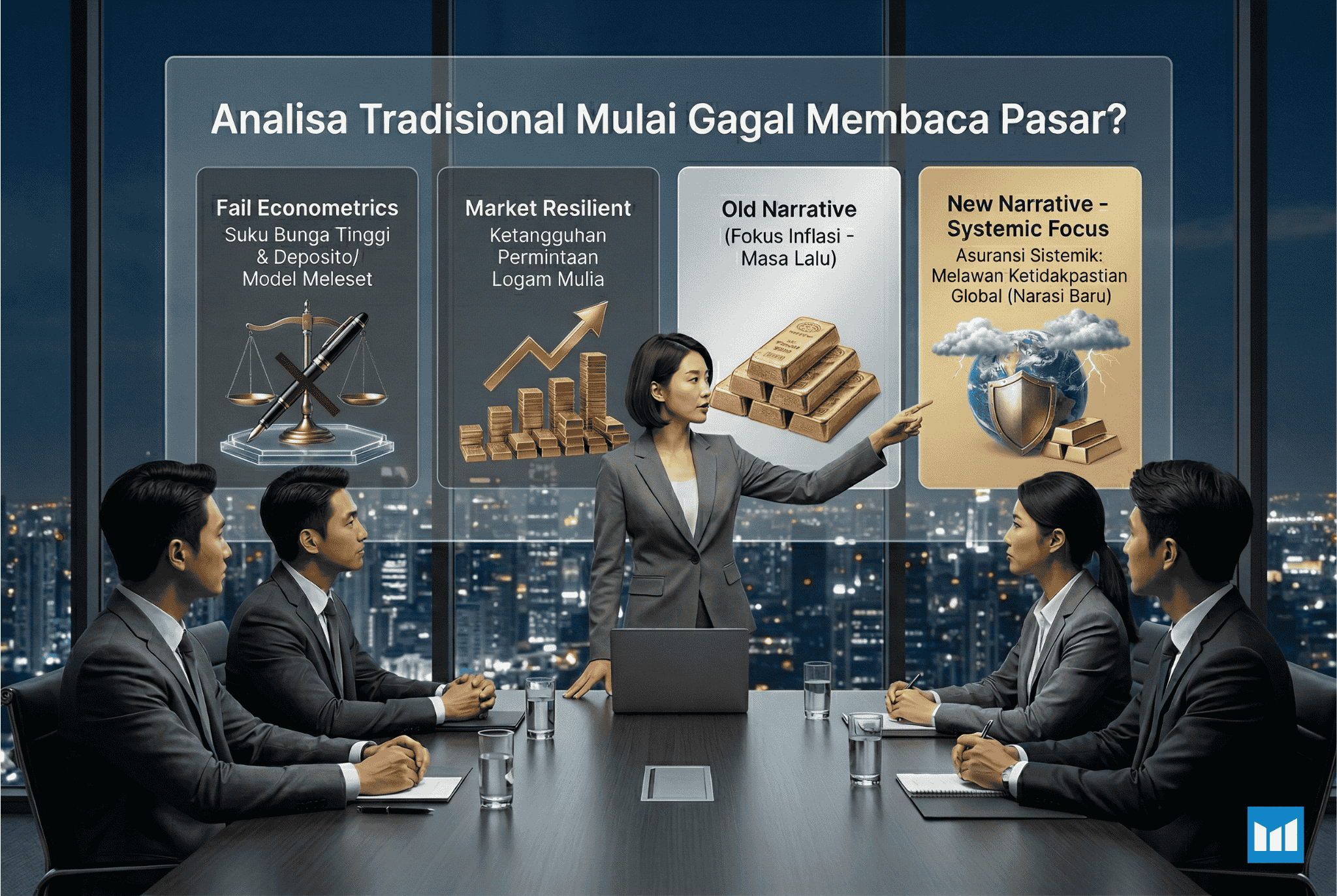 Mengapa Analisa Emas Tradisional Mulai Gagal Membaca Pasar