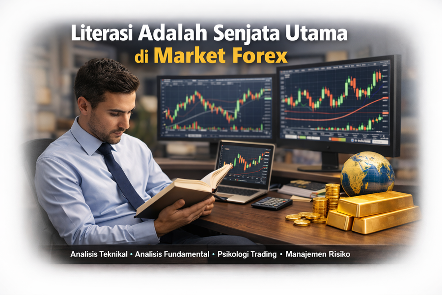 5 Kategori Buku Trading yang Wajib Dibaca Trader Emas Pemula