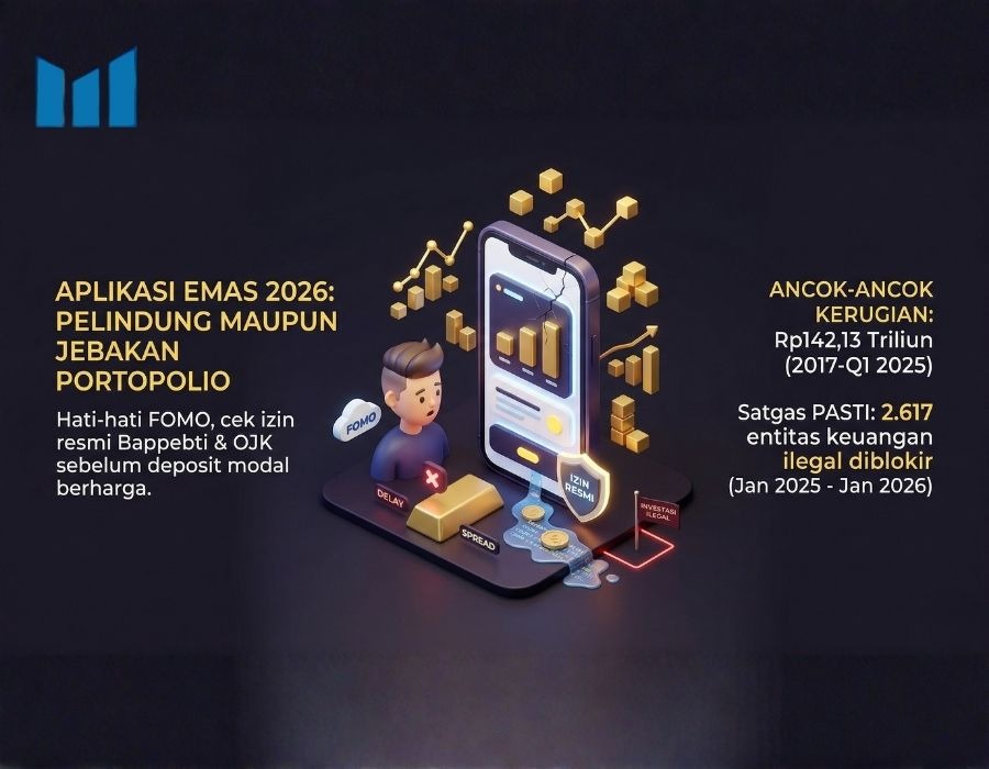 Mengapa Pilihan Aplikasi Trading Emas Jadi Penentu Nasib Portofolio Kamu di 2026?