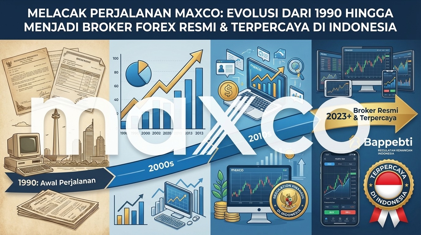 Evolusi dari Tahun 1990 hingga Menjadi Broker Forex Terpercaya dan Resmi di Indonesia