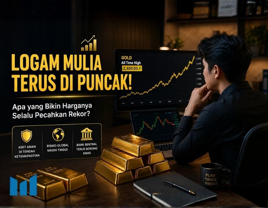 Apakah Emas Akan Turun? Ini Skenario Harga Emas 3 Bulan ke Depan