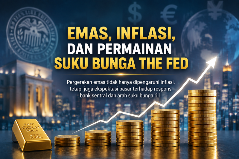 Analisa Gold Pasca-Data CPI: Mengapa Emas Menjadi "Hakim" Terakhir bagi Kebijakan Moneter Global?