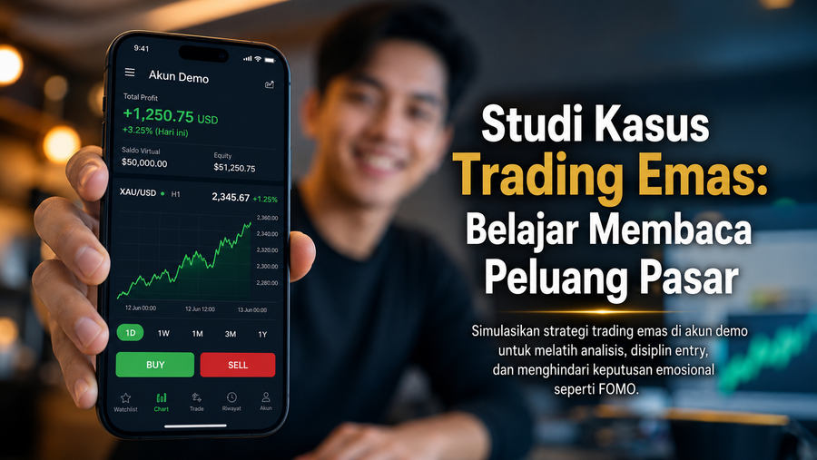 Studi Kasus Trading Emas