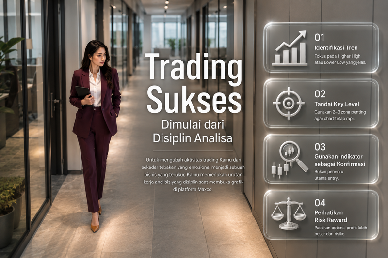 IV. Langkah Kerja Sistematis Cara Membaca Chart Trading