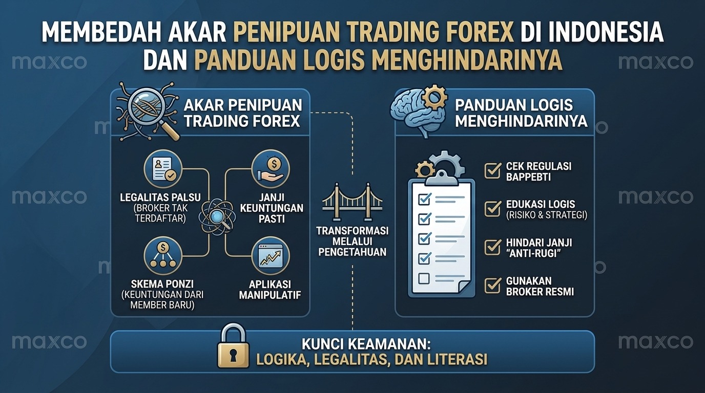 Membedah Akar Penipuan Trading Forex di Indonesia dan Panduan Logis Menghindarinya