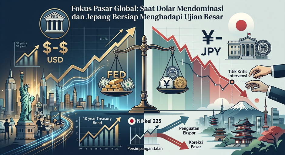 Dolar AS Masih Menjadi Primadona Fokus Pasar
