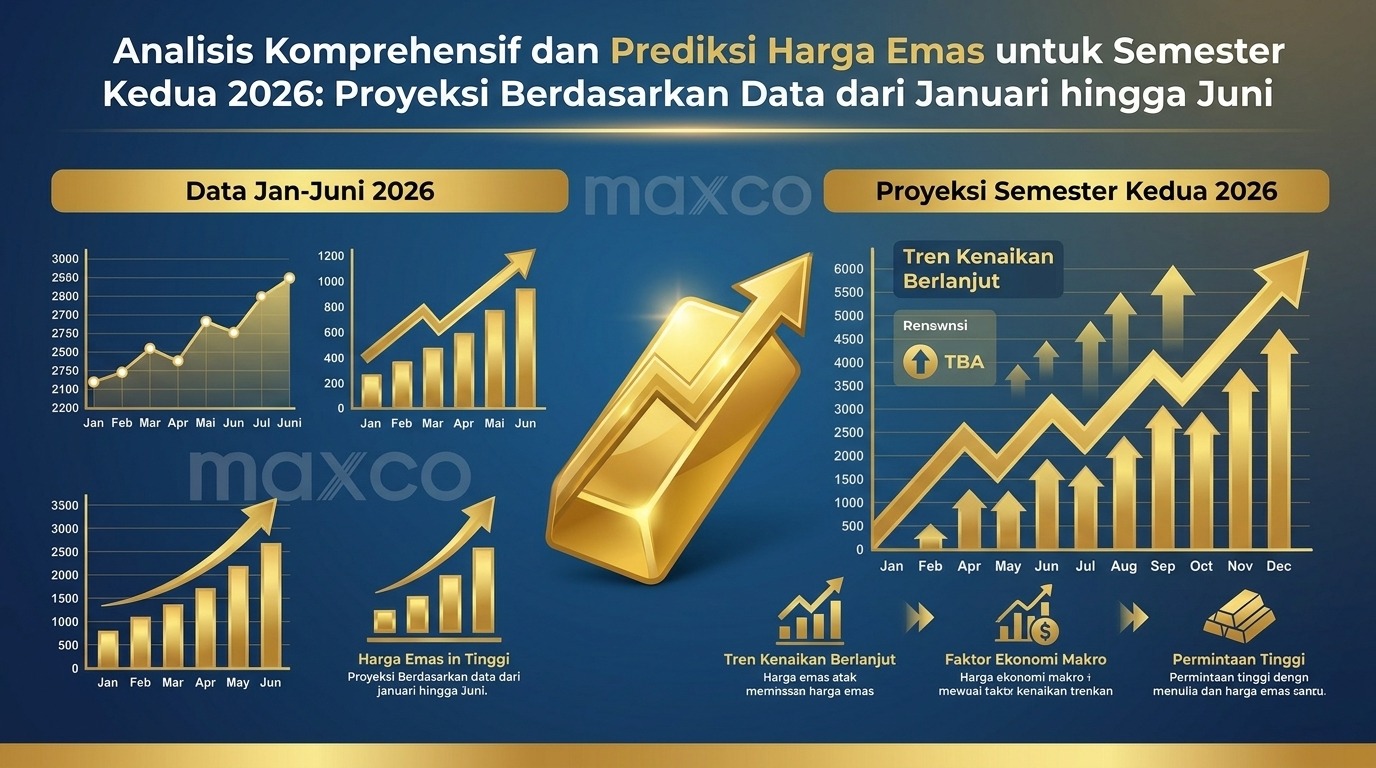Analisis Komprehensif dan Prediksi Harga Emas Semester 2 2026