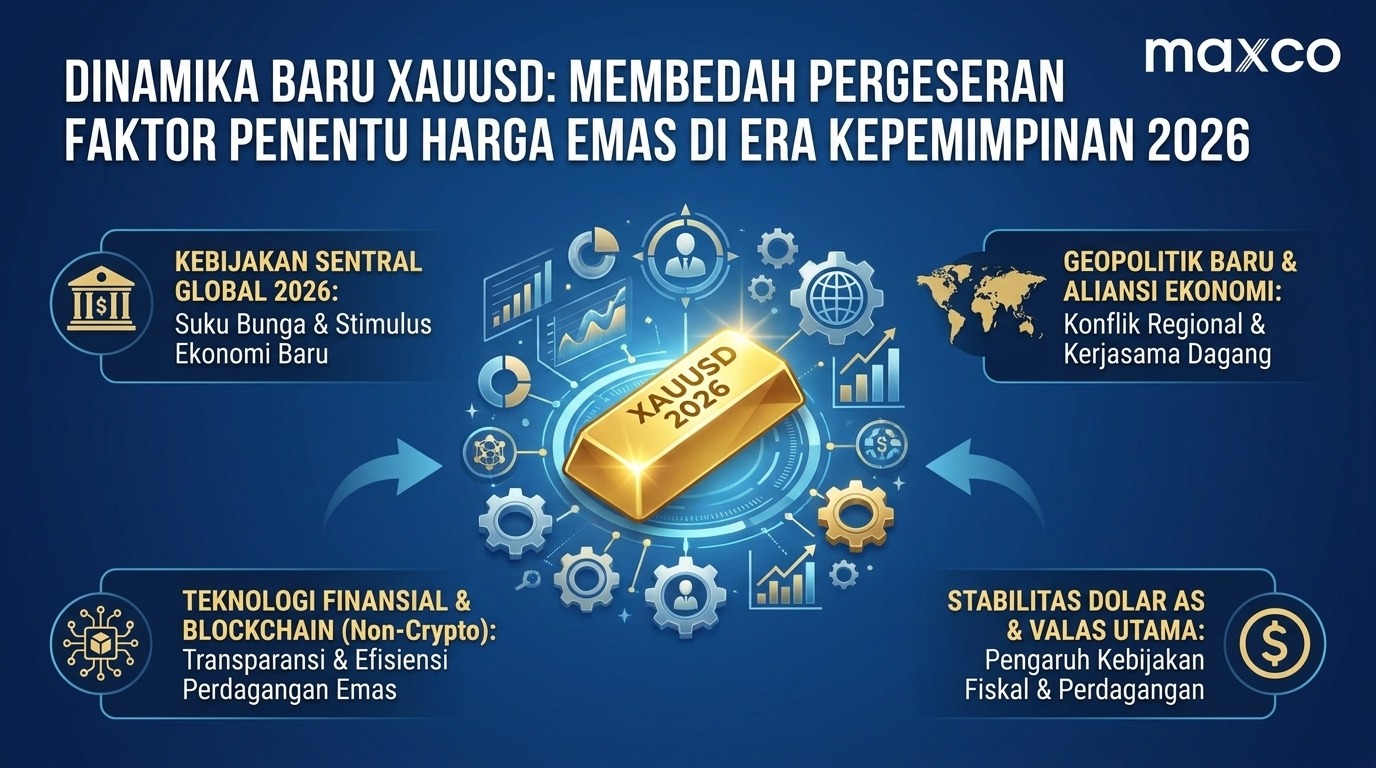 Membedah Pergeseran Faktor Penentu Harga Emas di Era Kepemimpinan 2026