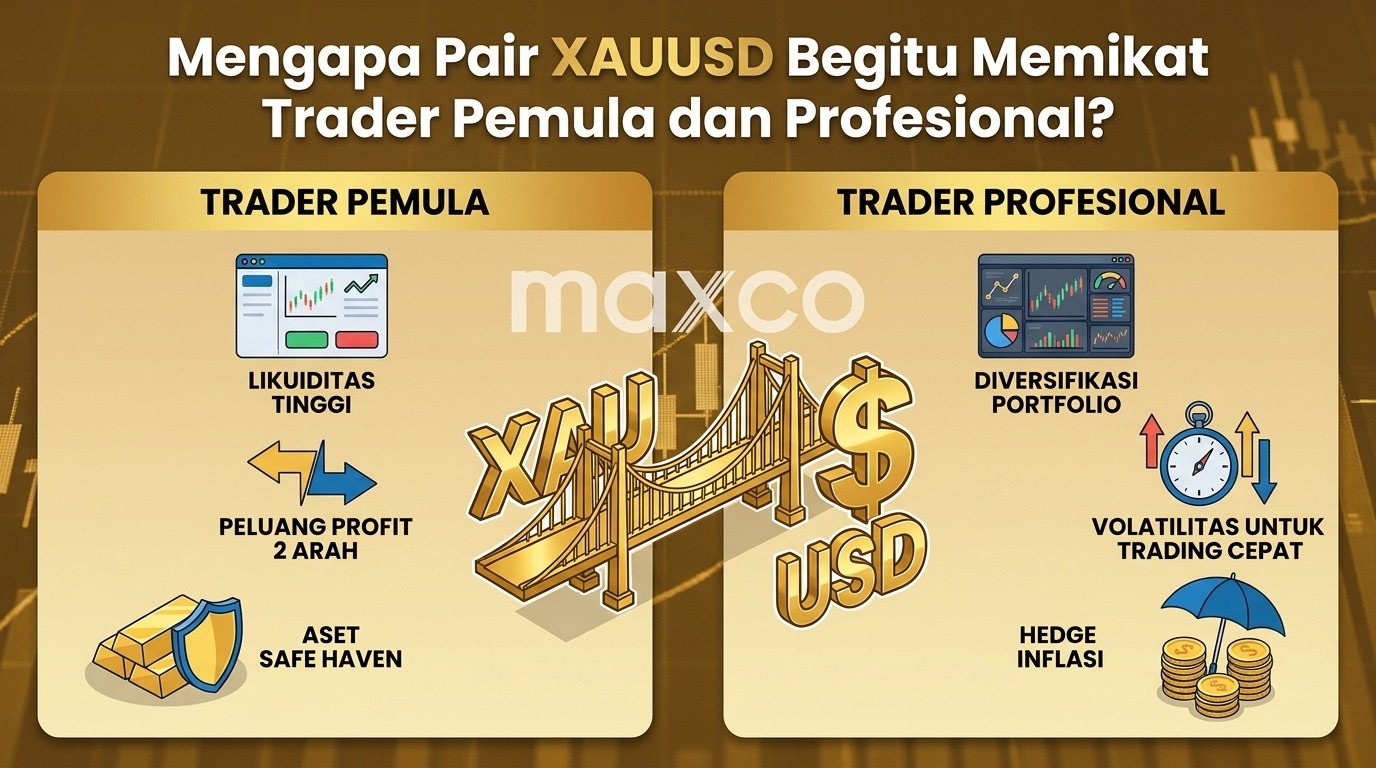 Mengapa Pair XAUUSD Begitu Memikat Trader Pemula dan Profesional?