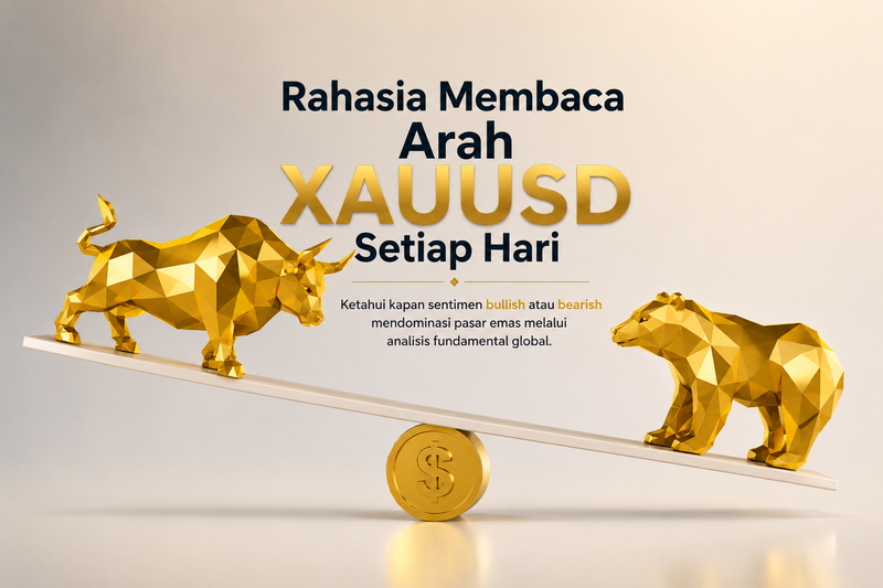 XAUUSD Hari Ini Naik atau Turun? Bongkar Rahasia Navigasi Intraday ala Trader Institusi