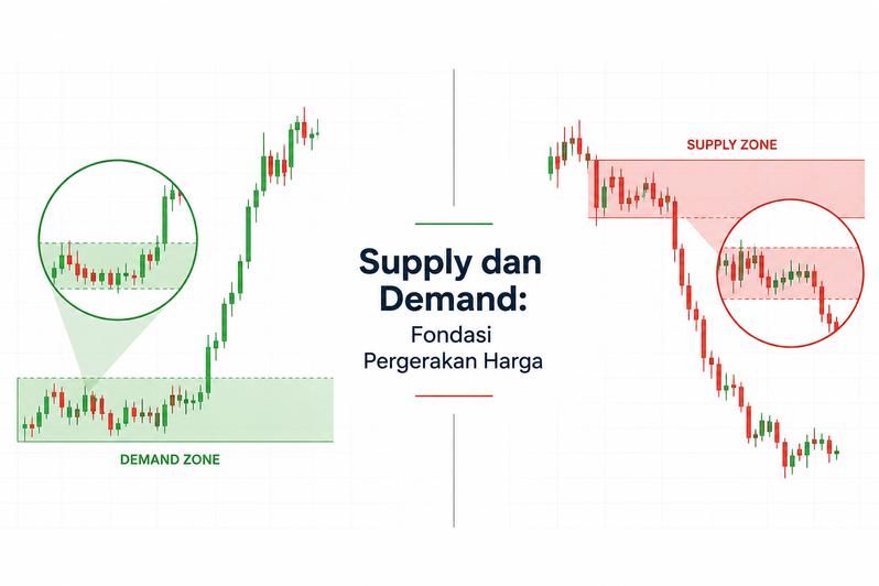 Cara Mengendus Zona Supply and Demand Forex ala Algoritma Institusi