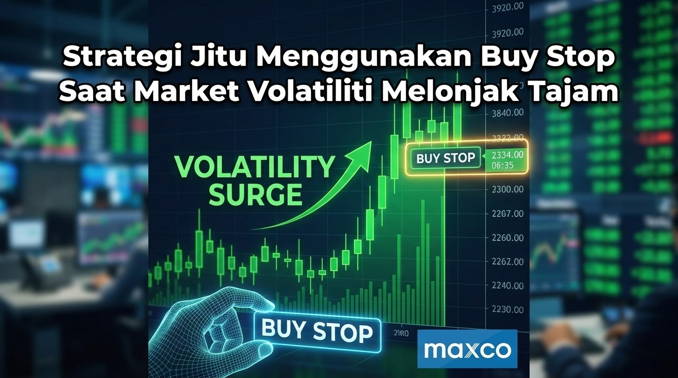 Buy Stop adalah Apa? Strategi Jitu Menggunakan Buy Stop Saat Market Volatilitas Melonjak