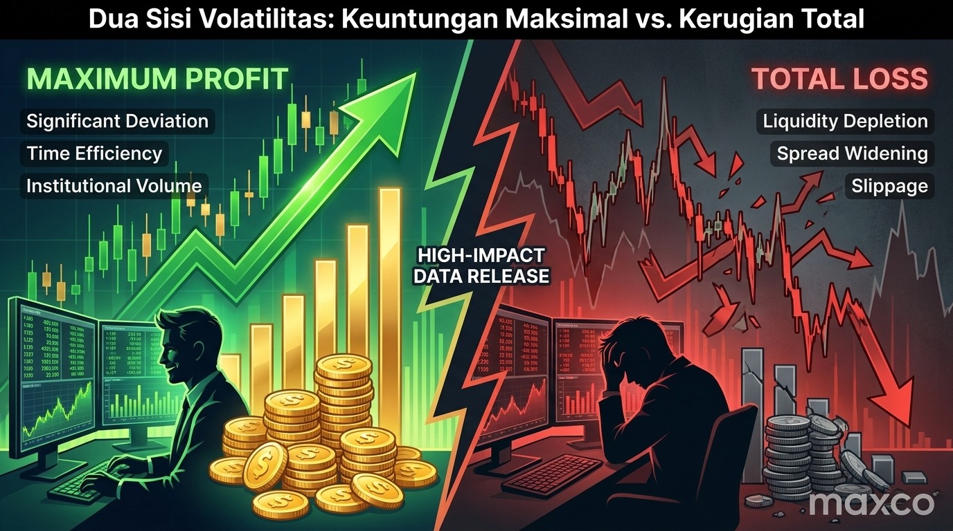 Mengapa Data Ekonomi High Impact Bisa Memberikan Keuntungan Maksimal atau Memicu Kerugian Total Bagi Trader Forex?