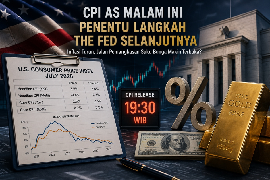 Mampukah CPI US Muluskan CUT Rate