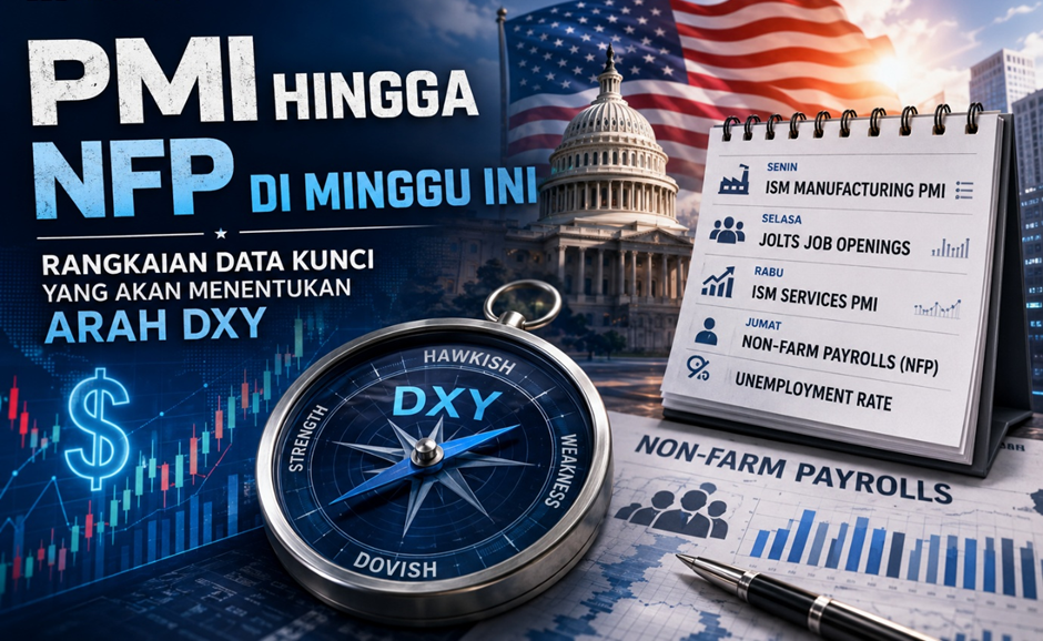 Rangkaian Data Kunci yang Akan Menentukan Arah DXY