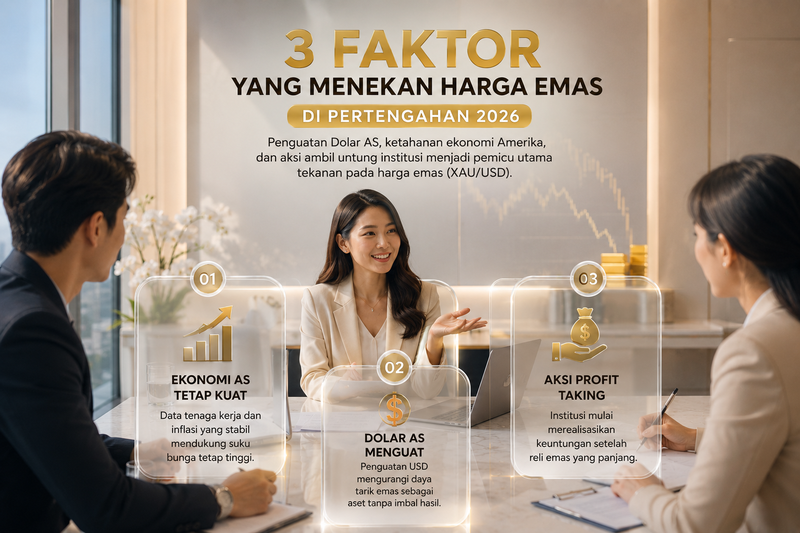 Cari Pola Candle Reversal Ini Saat Emas Amblas di Pertengahan 2026